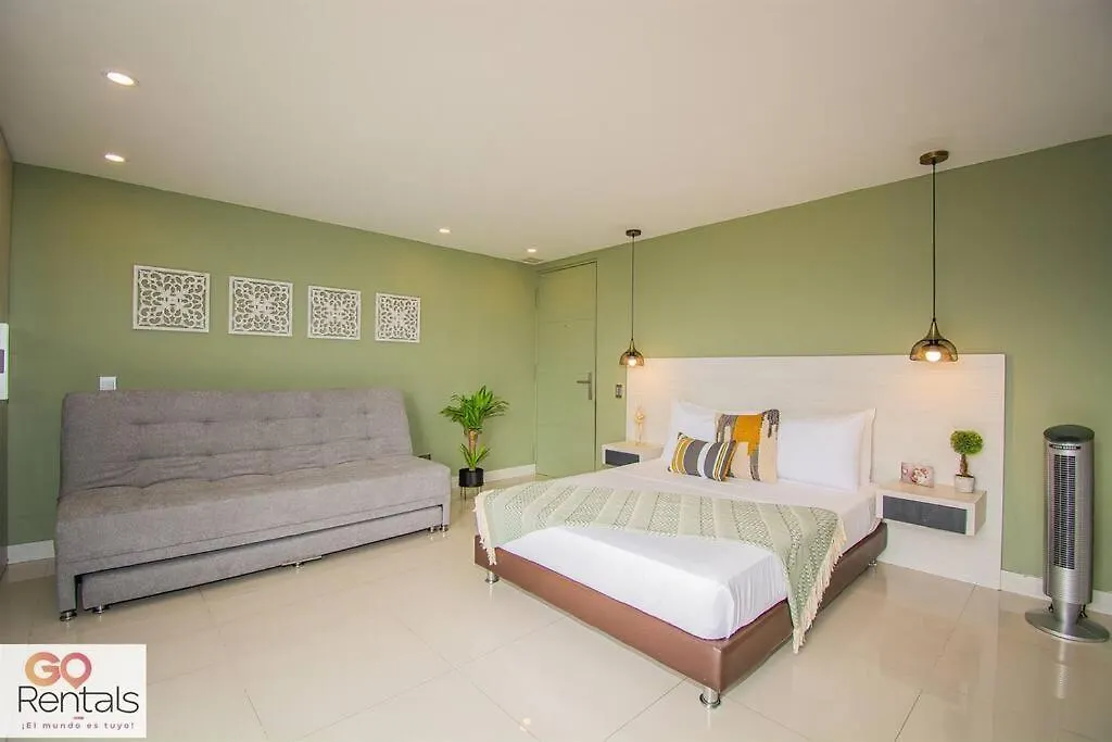 Cozy Studio, Fast Internet, Poblado, Parking Apartment Medellin 0*,  Colombia